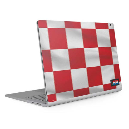 Croatia Soccer Flag Surface Book 2 13.5in Skin